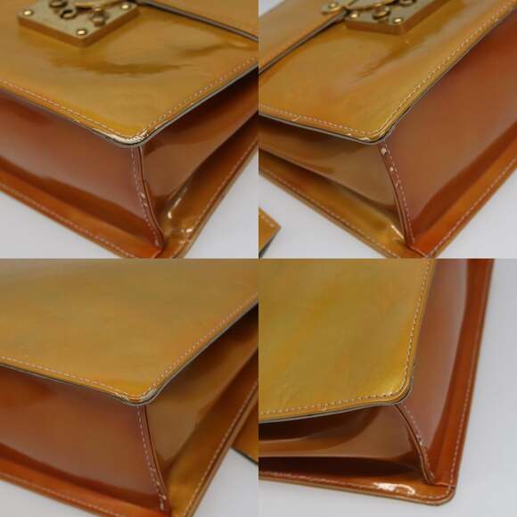 LOUIS VUITTON Monogram Vernis Spring Street Hand Bag Gris M91029 - Picture 10 of 12